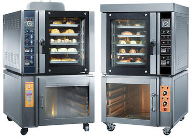Steam Spray Commercial Baking Ovens Convection Toaster เตาอบพร้อม Proofer